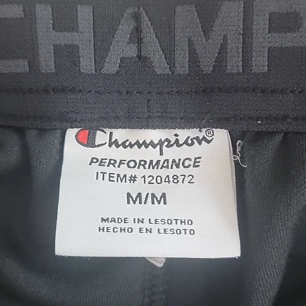 Champion Men's lounge/athletic pants in black Size M